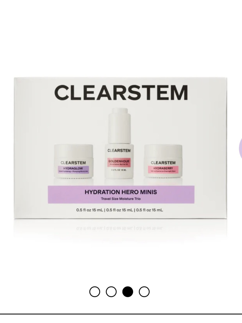 Clearstem Hydration Hero Minis - Travel Size Moisture Trio